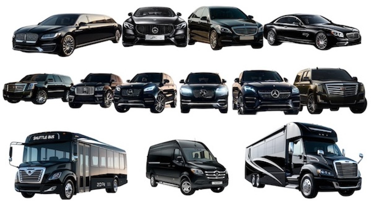 Ballston Limo luxury fleet of sedans, SUVs, vans, limousines and coaches