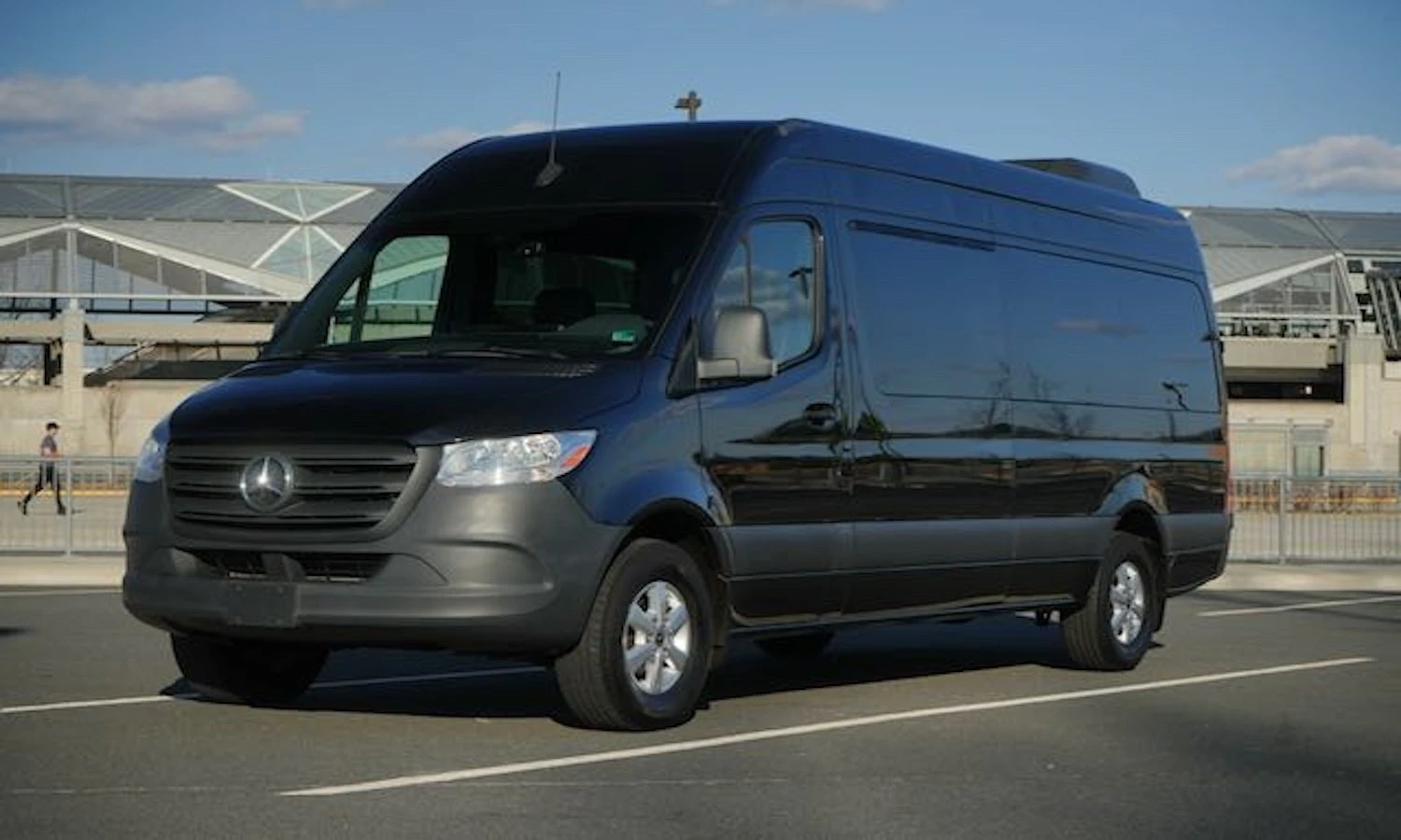 Mercedes Sprinter van rental with driver